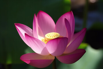 lotus flower in the pond