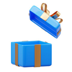 gift box and shopping bag