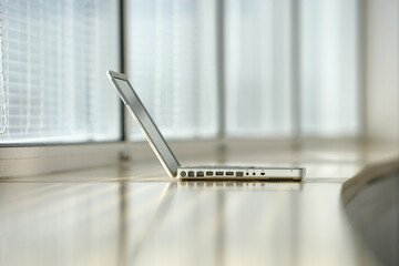 Laptop Computer on Counter