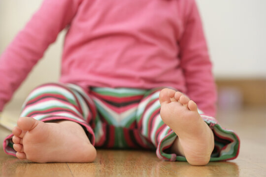 Close-up of Baby's Feet