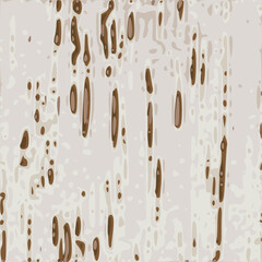 Absurd Pattern vector template with brown splash