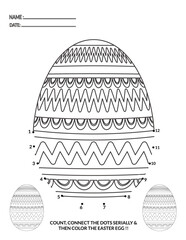 EASTER BUNNY DOT TO DOT GAMES FOR KIDS, PREK This digital Easter Dot to dot games or activity page for especially PreK, Kindergarten kids & Amazon kdp interior. You can reuse them, just print