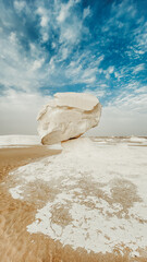 Kalkfelsen, Weiße Wüste, Ägypten