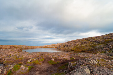 landscape with clouds