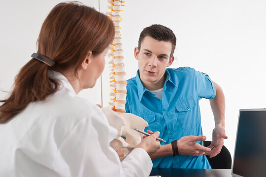 Patient with Doctor