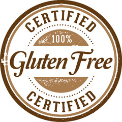 Gluten Free Vintage Product Label