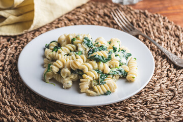 Spinach Pasta with Ricotta