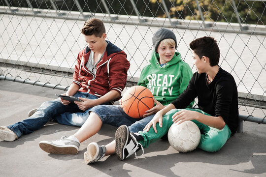 Boys, Mannheim, Baden-Wurttemberg, Germany