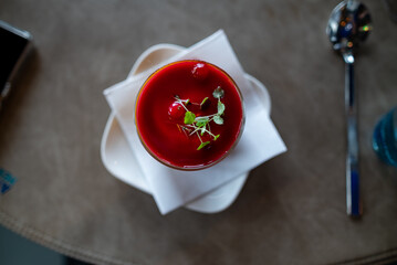 chocolate mousse dessert