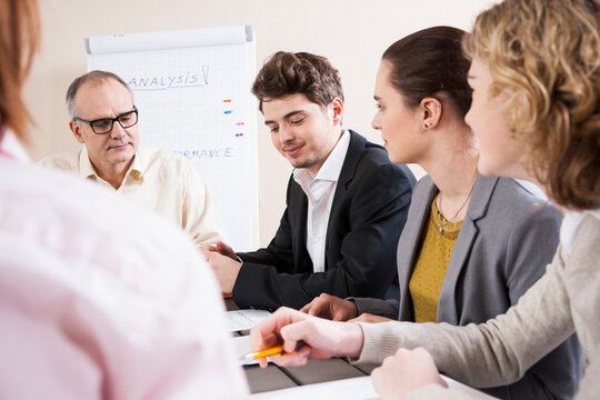 Business People Meeting in Boardroom
