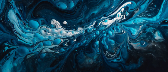 The Textures of blue Marble. Generative AI