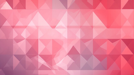 Obraz premium pinks and reds abstract geometric background