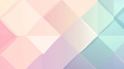 abstract geometric background with pastel colors