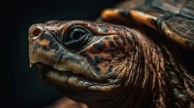 turtle eye, head