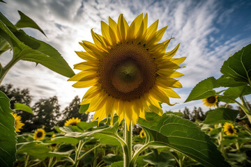 sunflower in the field