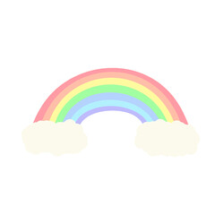 Pastel rainbow 