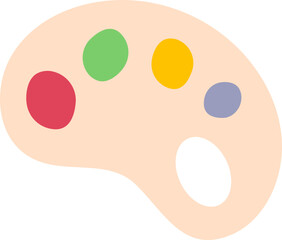 Cute Pallete Illustration