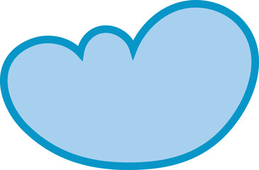 Cute Cloud Element Illustration