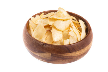 Cassava Manioc Esculenta; Snacks Fried Yuca Flakes