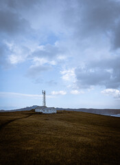 cross on the top of the hill