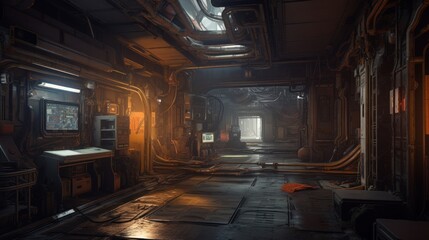 Scifi Game Art Video Games Environment