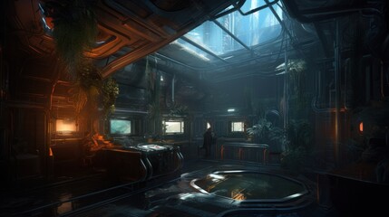 Scifi Game Art Video Games Environment