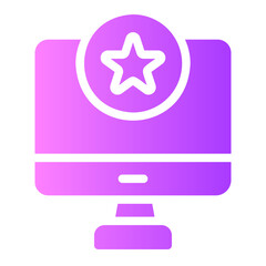 achievement gradient icon