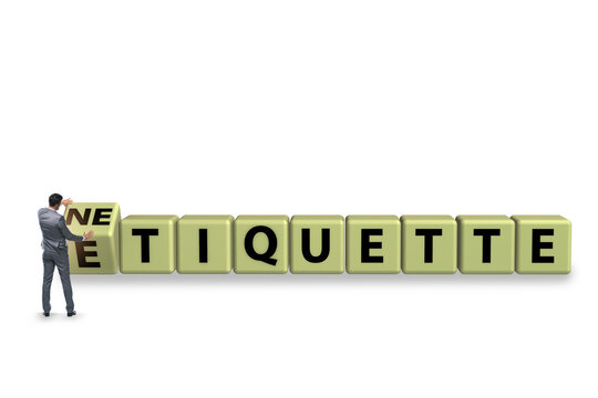 Concept of etiquette and netiquette