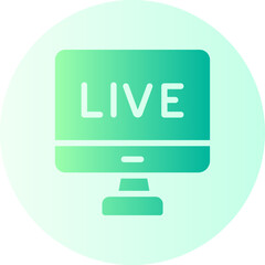 live gradient icon