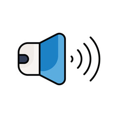 Volume Up icon. Suitable for Web Page, Mobile App, UI, UX and GUI design
