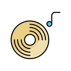 Record icon. Suitable for Web Page, Mobile App, UI, UX and GUI design