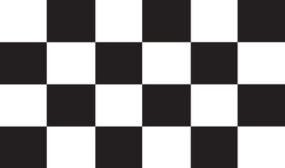 Chess board background design. Elegant flat chess board for poster, placard, cover template and wallpaper. Surface for flyer, banner and wall decoration. Chess board background, vector illustration