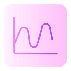 fluctuation gradient icon