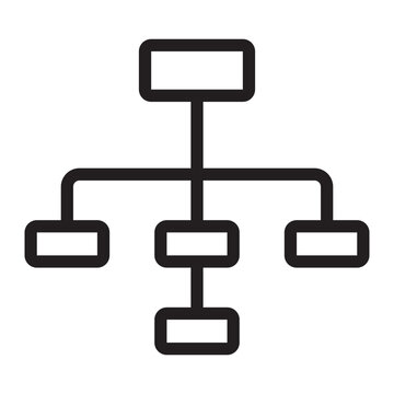 diagram line icon