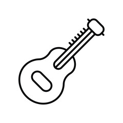 Guitar icon. Suitable for Web Page, Mobile App, UI, UX and GUI design
