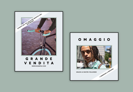 Set Omaggio Per Social Media