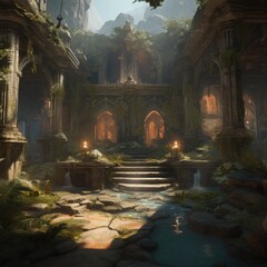 Game Art Video Games Environment