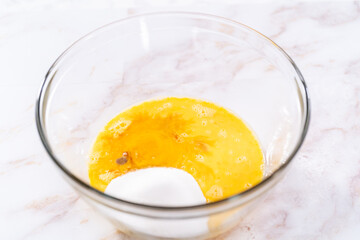 Apple sharlotka muffin