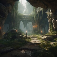 Game Art Video Games Environment