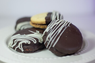 Galletas con chocolate