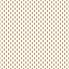 Repeated mini triangles on white background. Simple abstract wallpaper. Seamless pattern design with geometric figures.