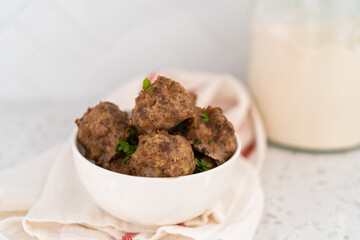 Oven Baked Meatballs