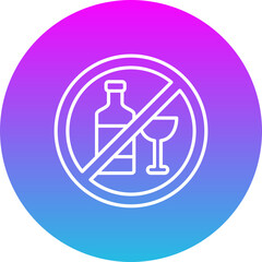 No Alcohol Icon