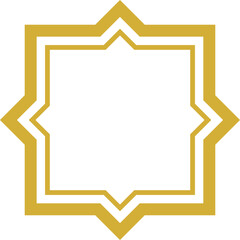 Islamic Line Simple Shape