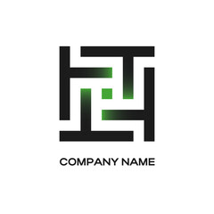 Obraz premium Initial T logo, Creative 