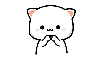 cute cat cartoon png