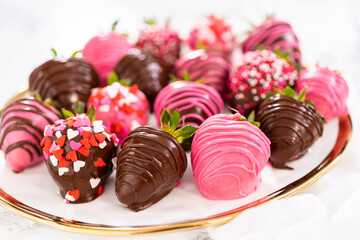 Chocolate covered strawberries