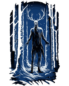 Wendigo in Woods