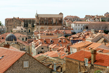 View on the Old City of Dubrovnik, Croatiia