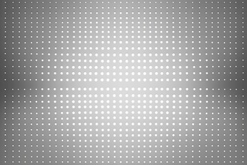 shiny silver background with small white dots. Generative AI